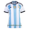 Argentina 3 Star Hjemme VM 2022 - Dame Fotballdrakt